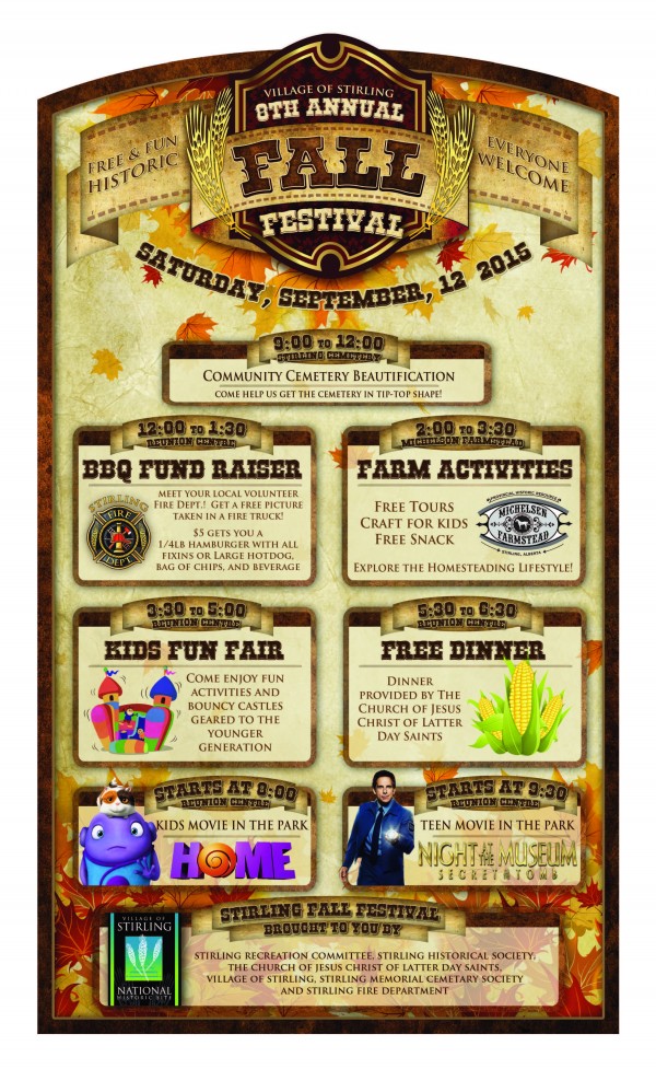 Fall Festival 2015 - Poster