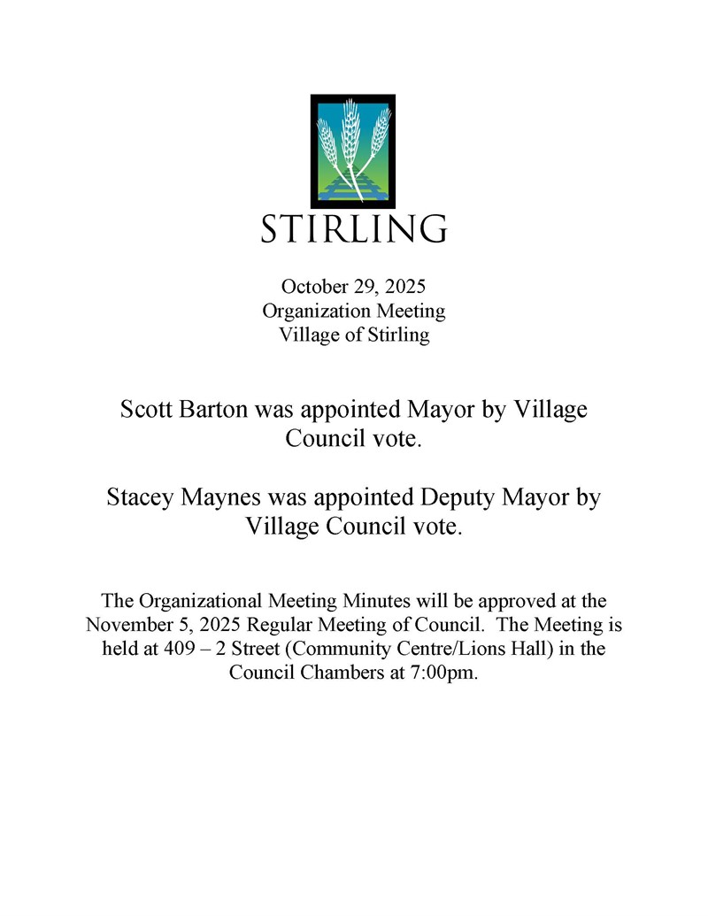 2025 Mayor and Deputy Mayor