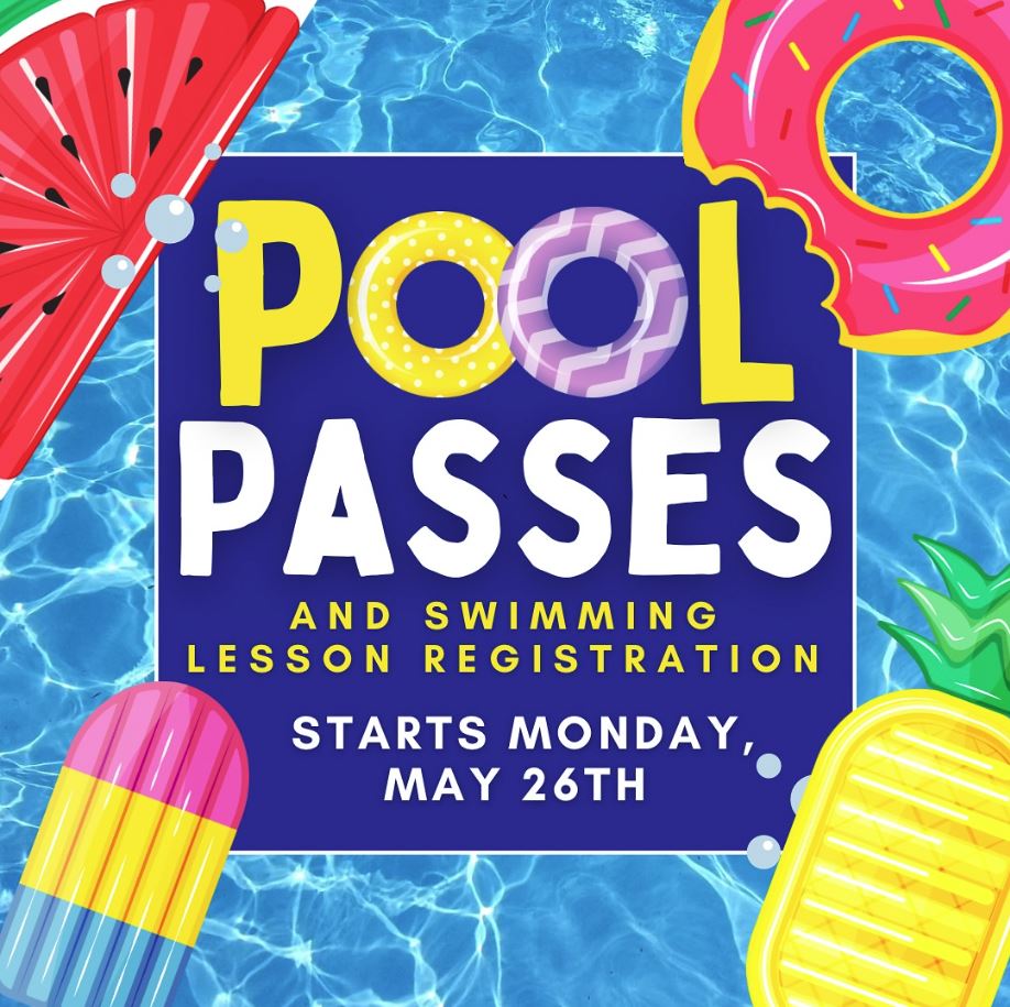 Pool Pass and Swimming Registration 