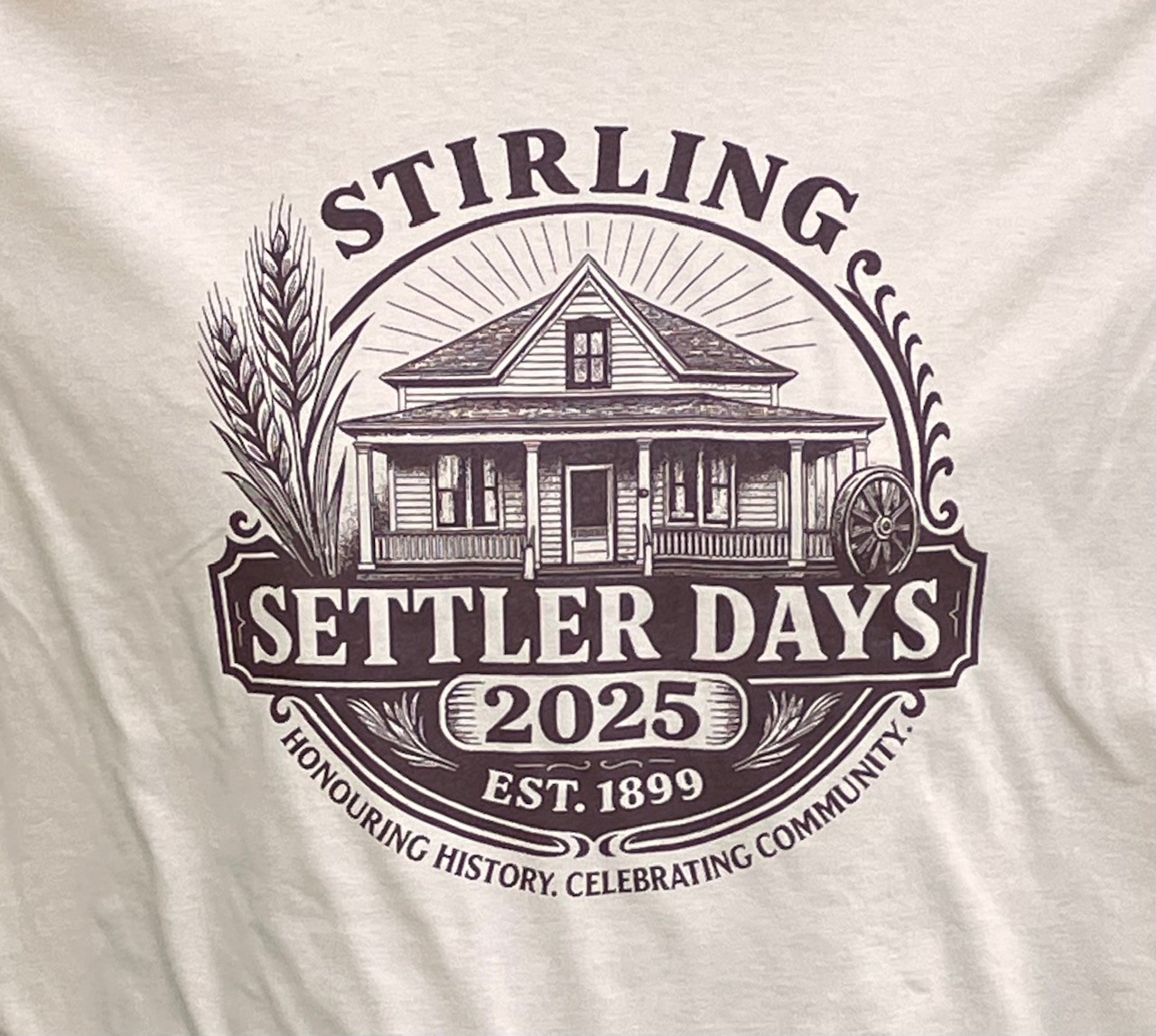 2025 Settler Days T-Shirts - Tan