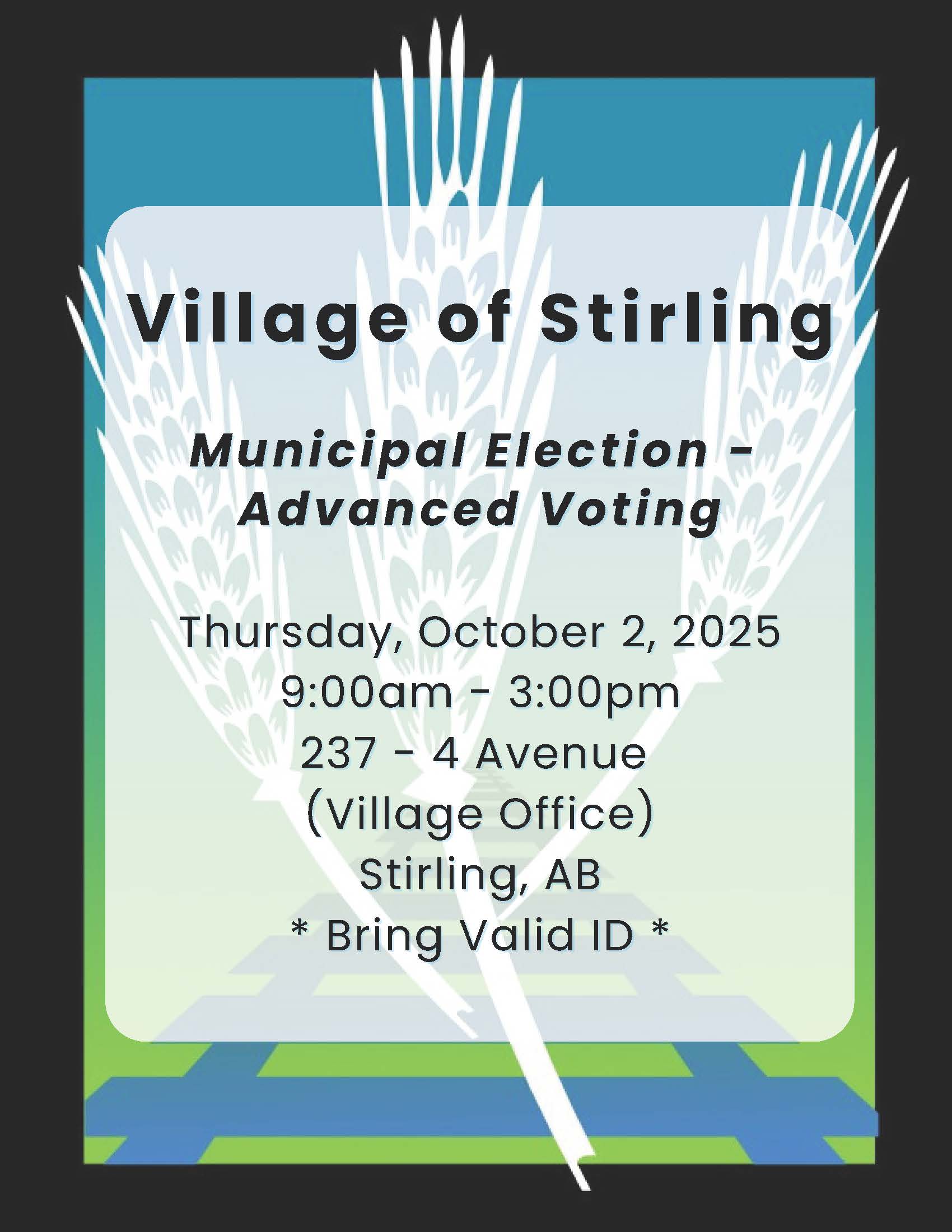 Advanced Voting Poster