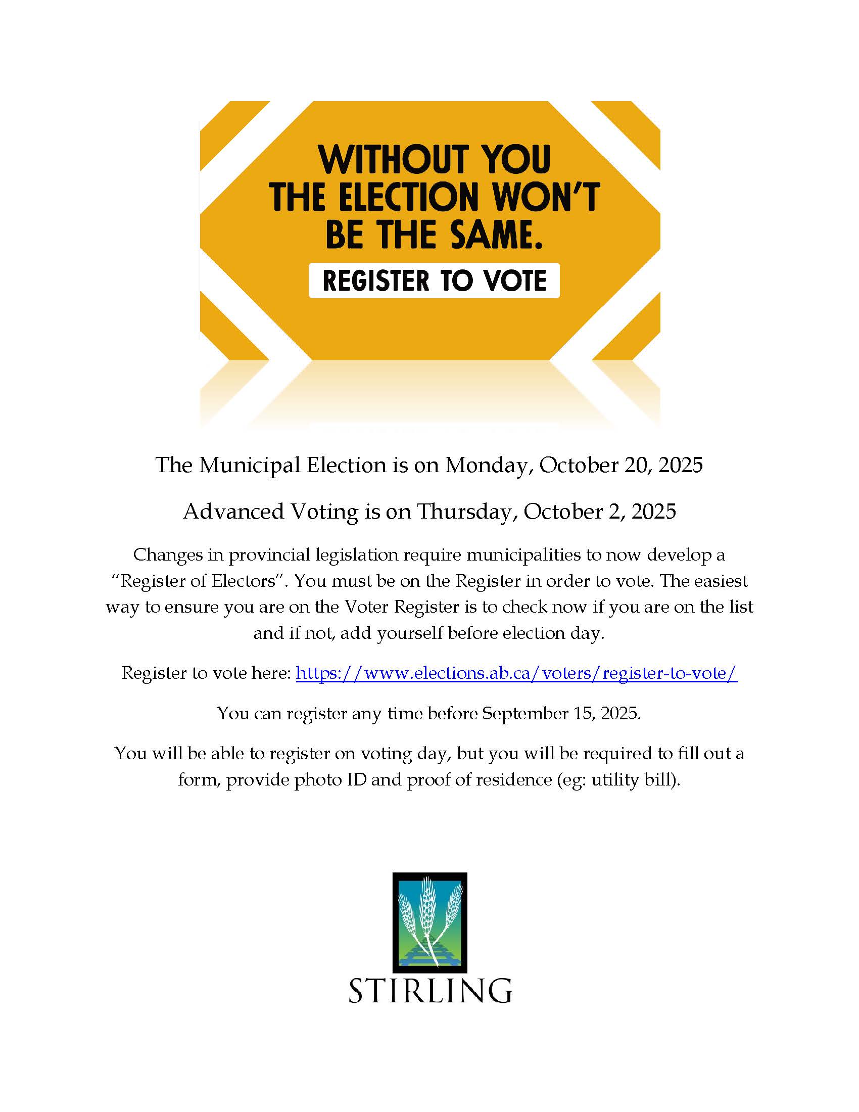 Are You Registered to Vote