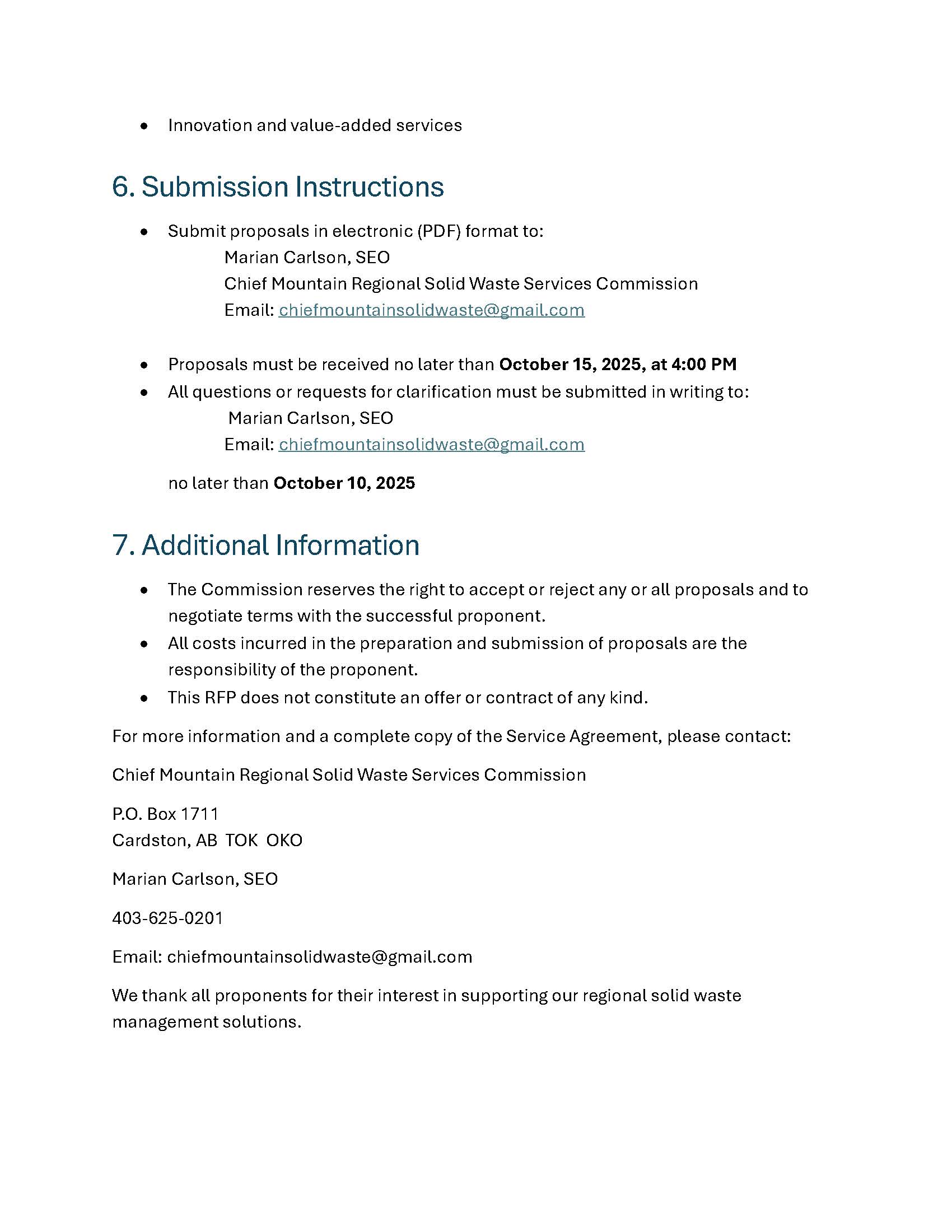 CMRSWSC - RFP - Pg 3