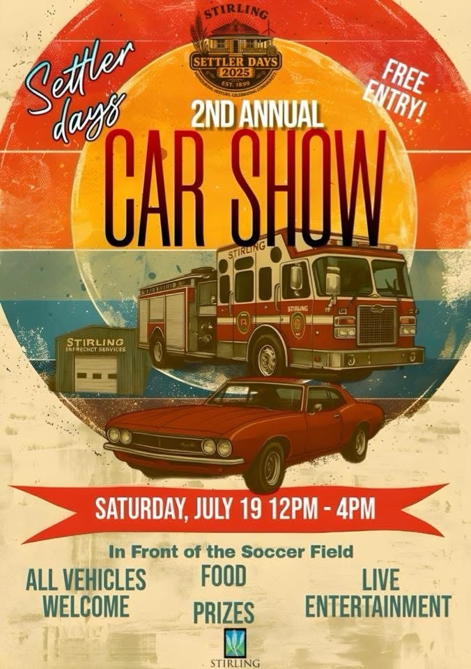 2025 Settler Days Car Show