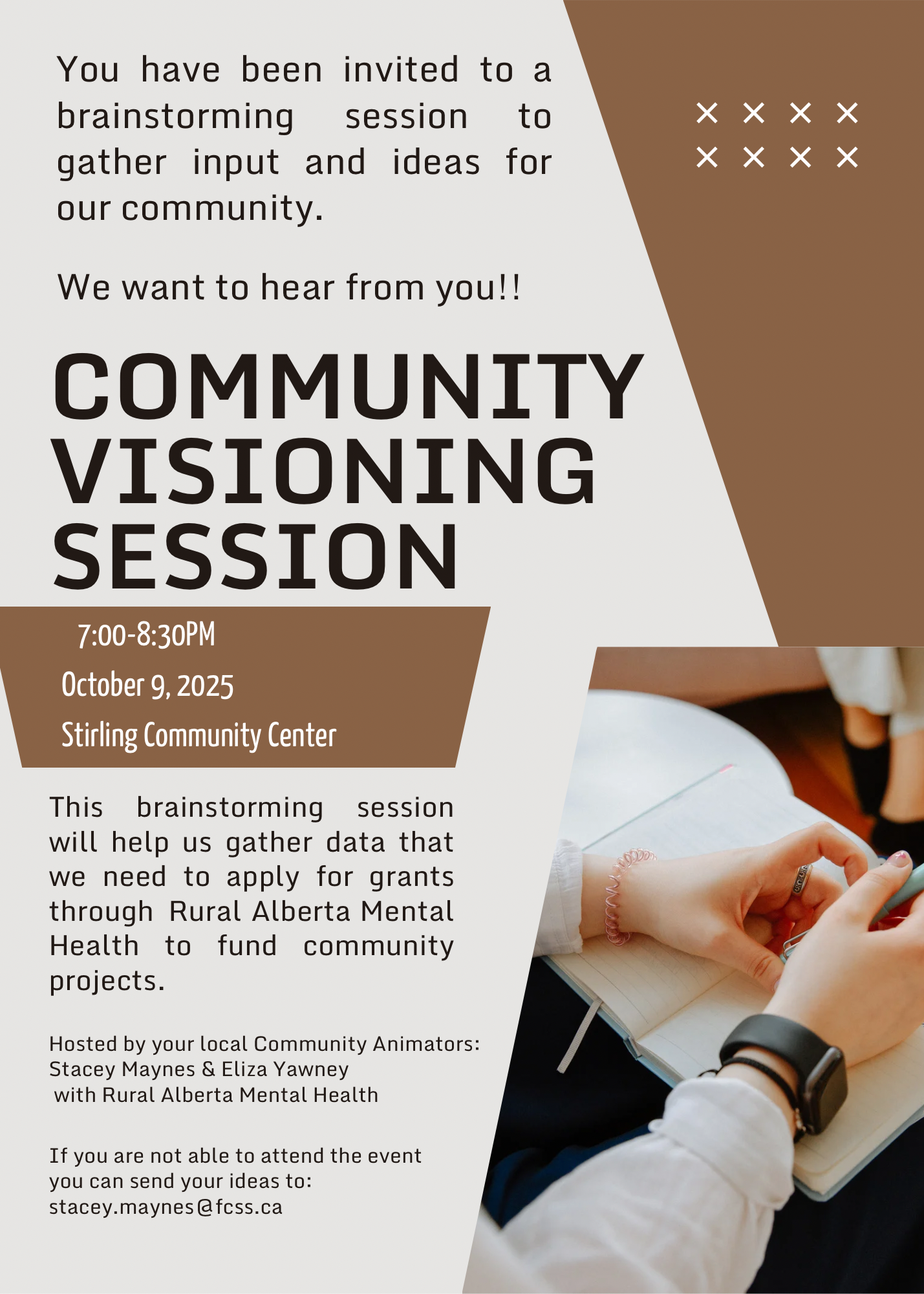 FCSS Community Visioning Session