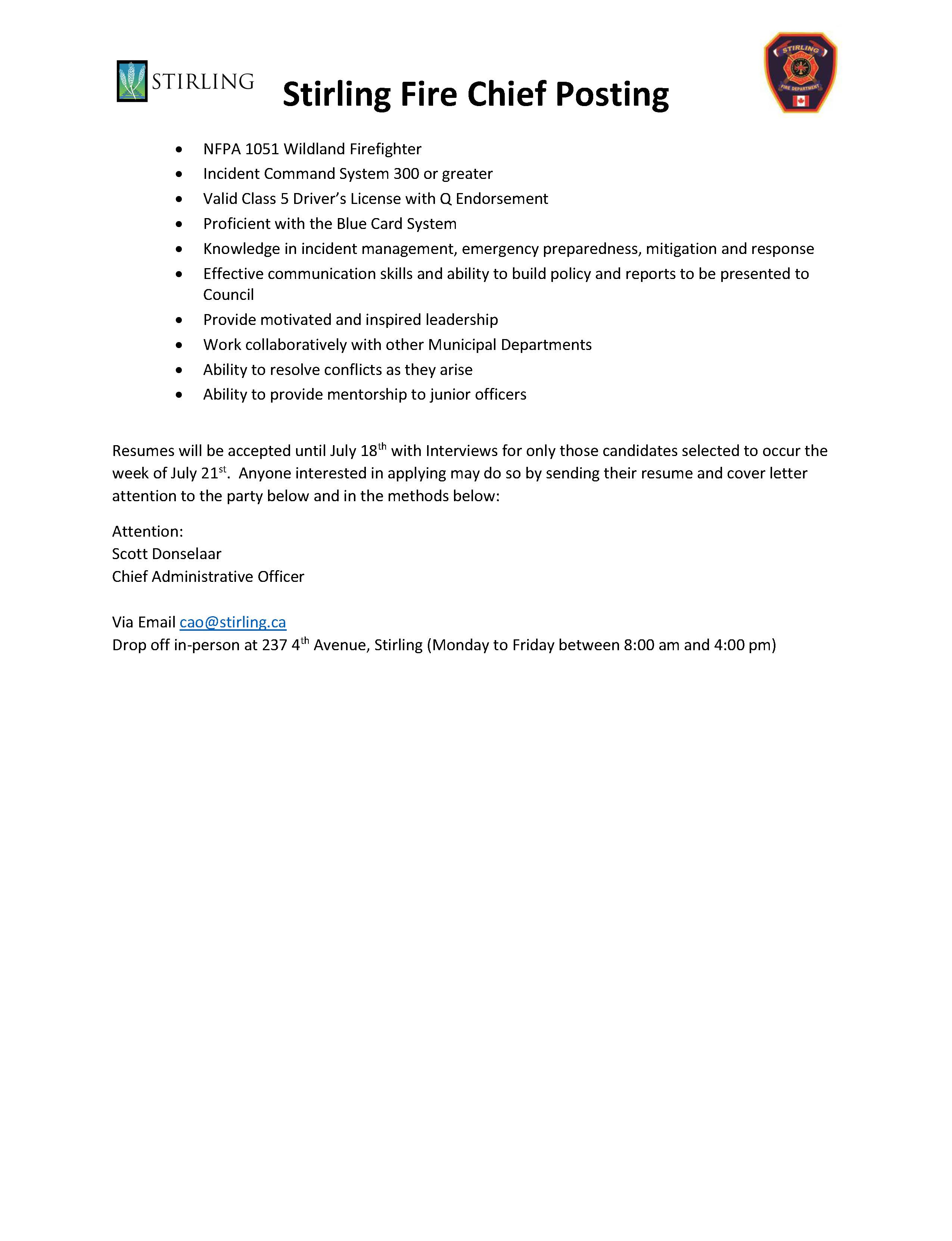 Fire Chief Posting - Pg 2
