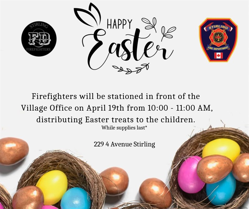 Fire Department - Happy Easter