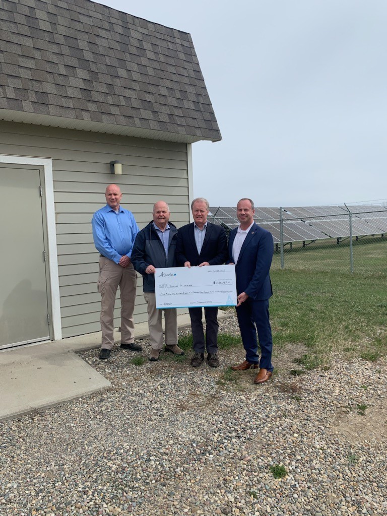 Forcemain Press Release Funding Photo Op