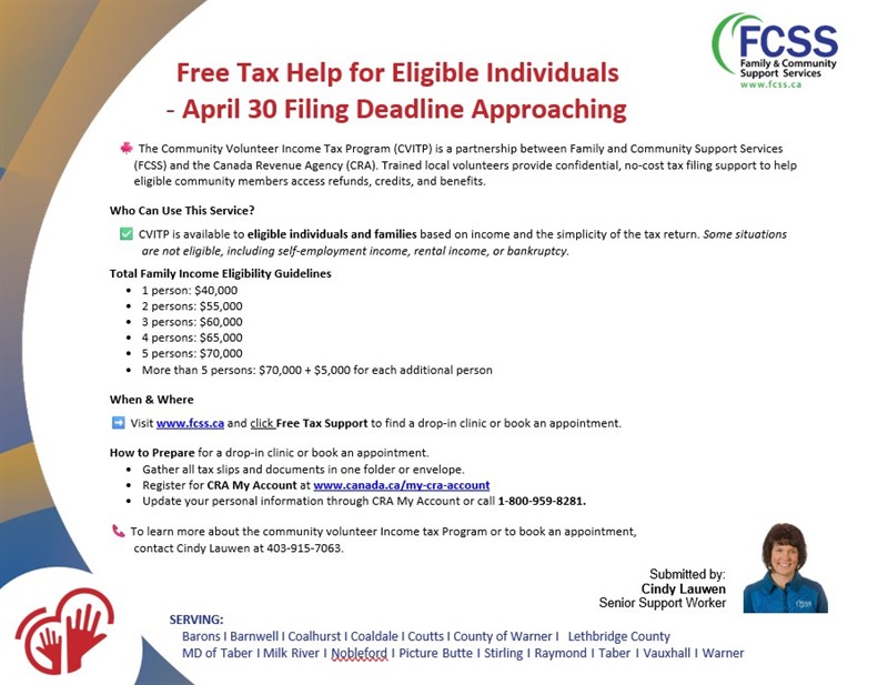 Free Tax Help for Eligible Individuals