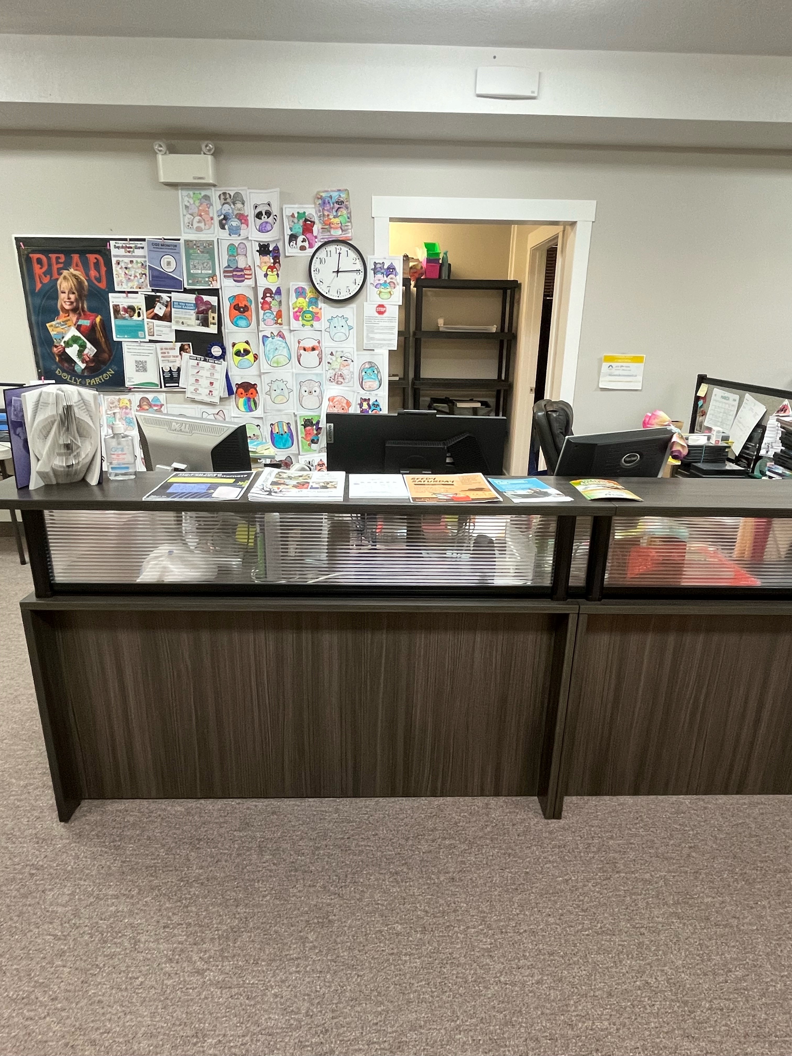 Library Front Desk