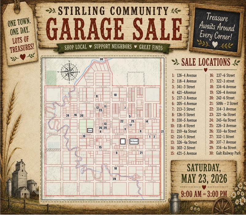 2026 Community Garage Sale Map