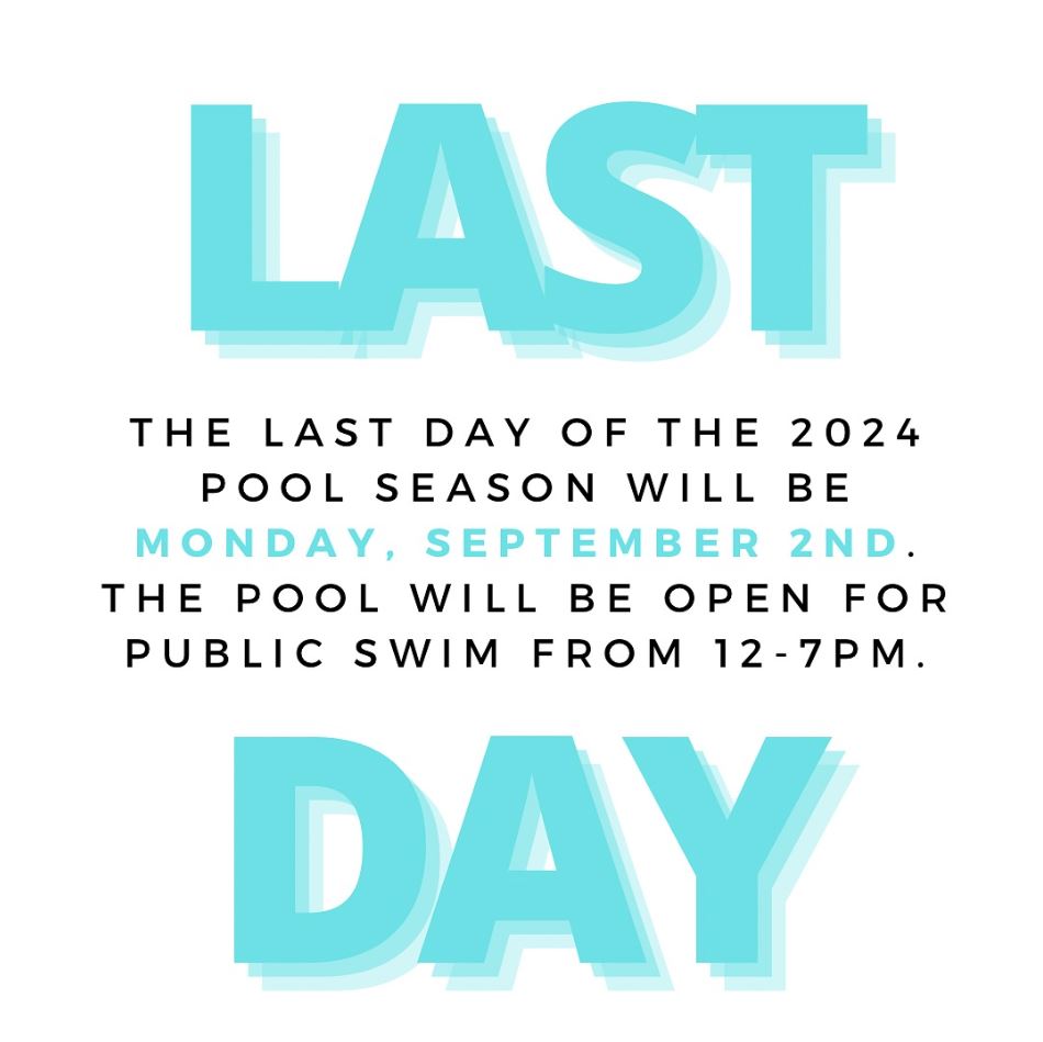 2024 Last Day for Swimming