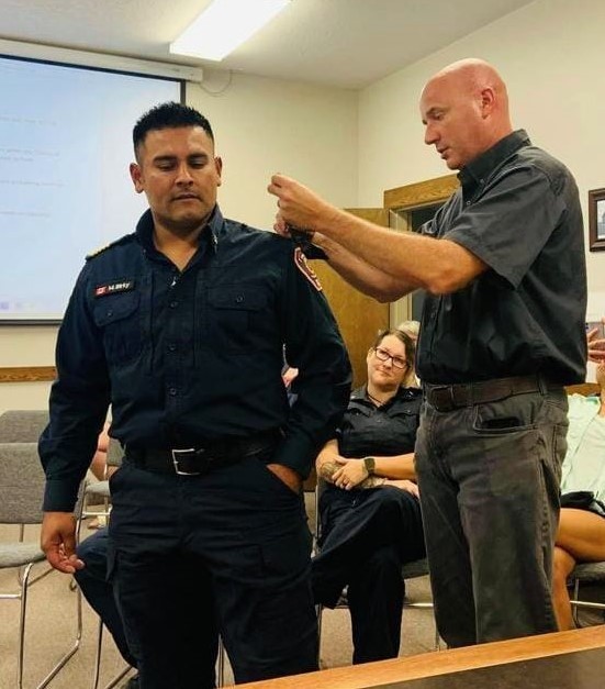 Marv Birky Fire Chief Appointment