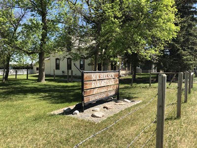 National Historic Site Sign
