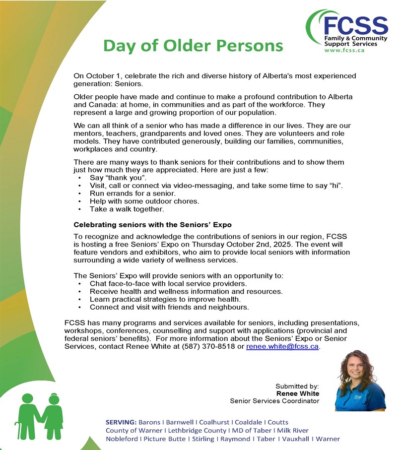 FCSS - October 2025 Newsletter