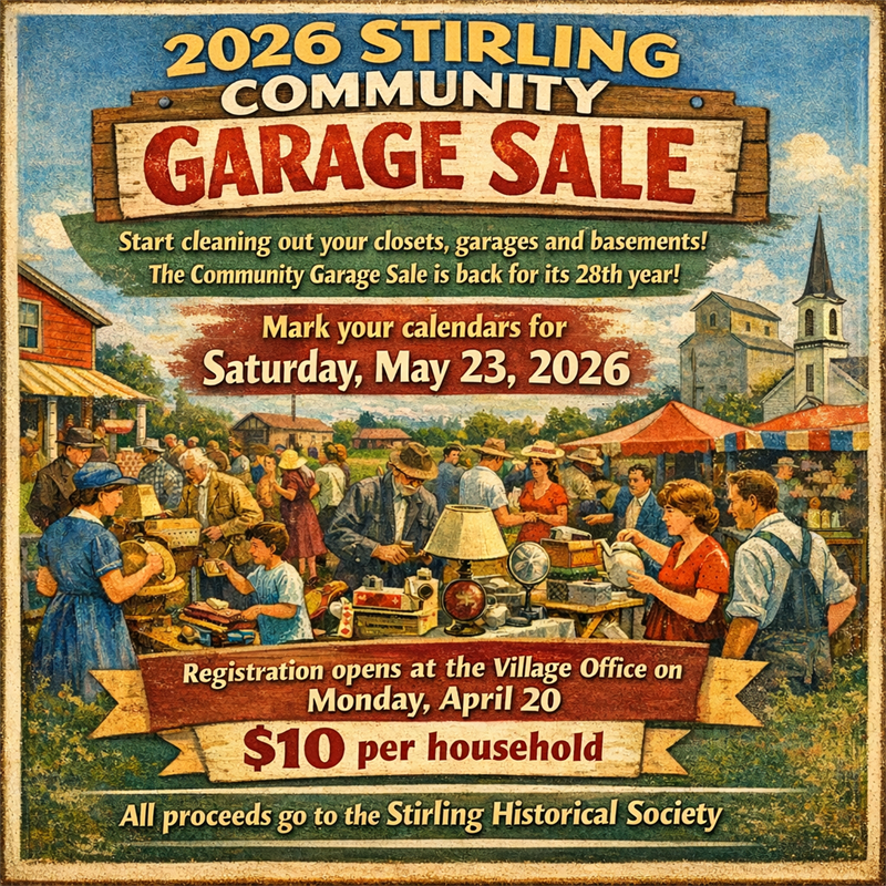 Get Ready - Community Garage Sale
