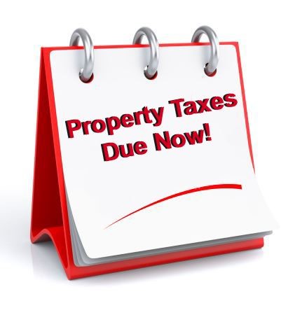 Property Taxes Due Now