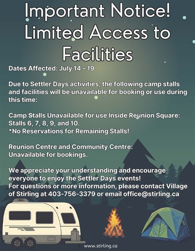 Settler_Days_Limited_Access_Poster