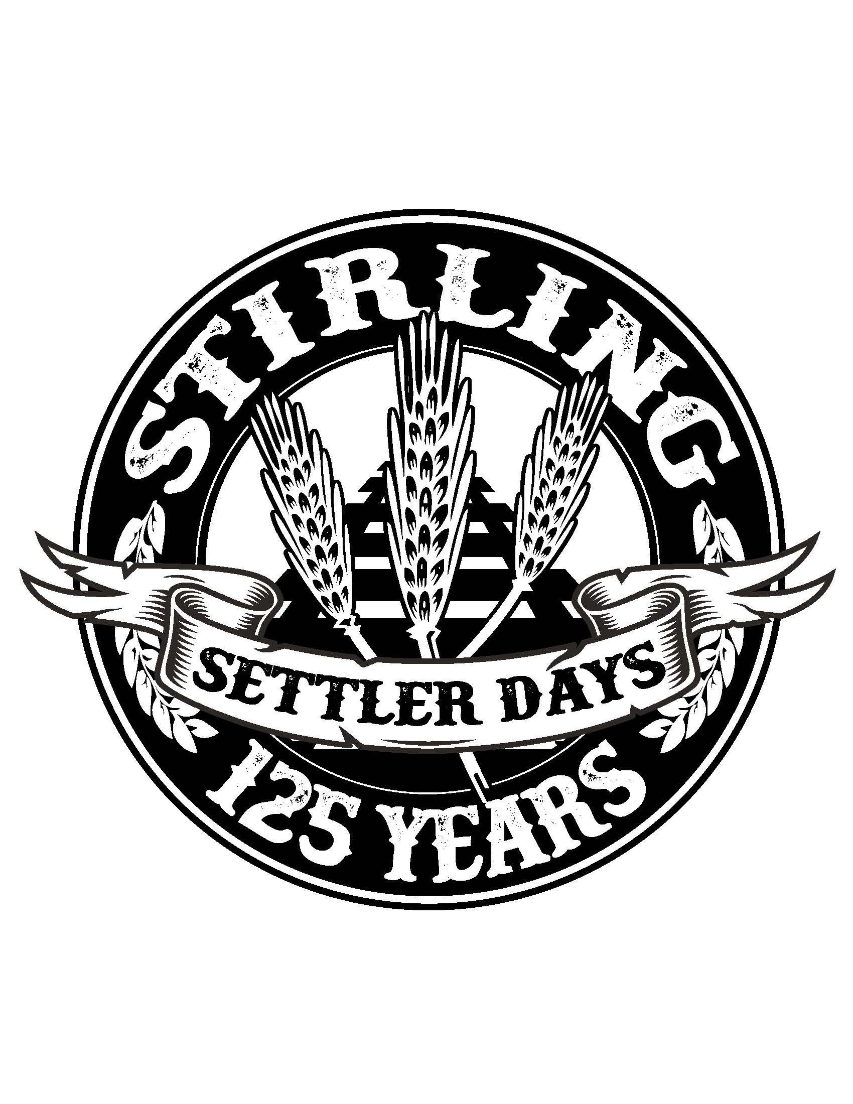Stirling Settlers Days 125th Logo