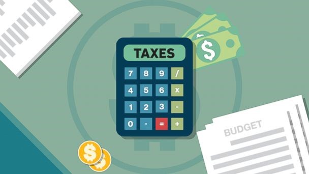 Taxes - Calculator Pic