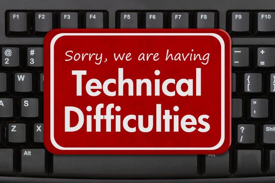 Technical Difficulties Keyboard