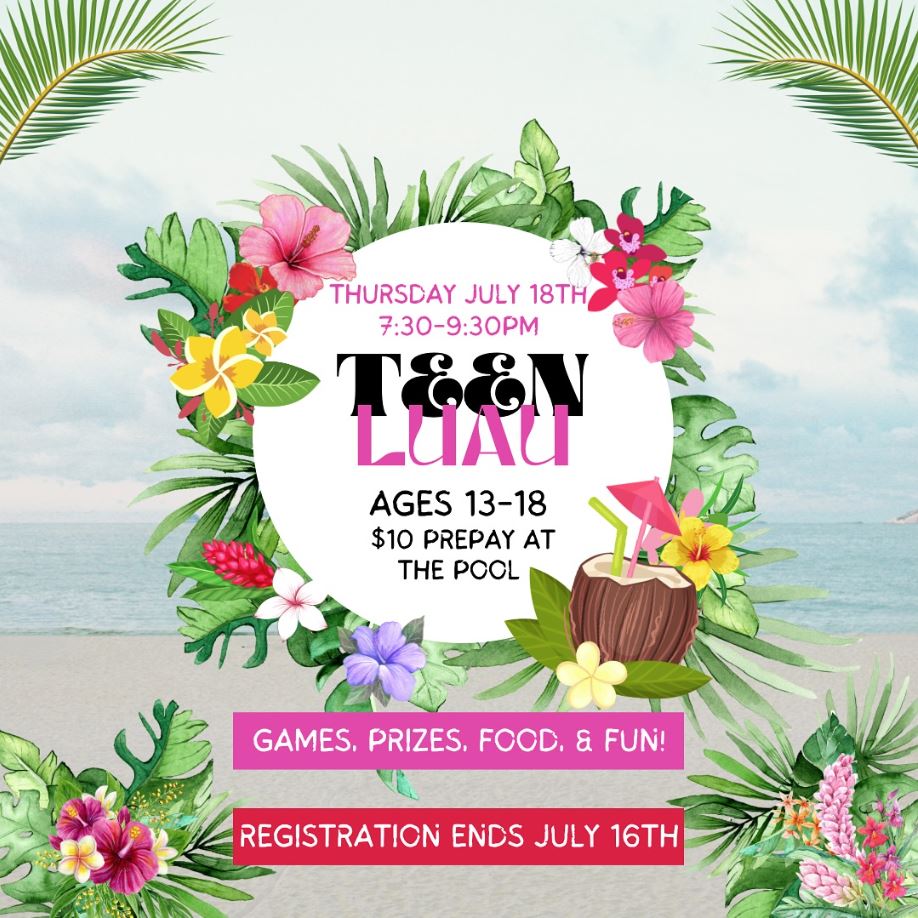 2025 Teen Luau