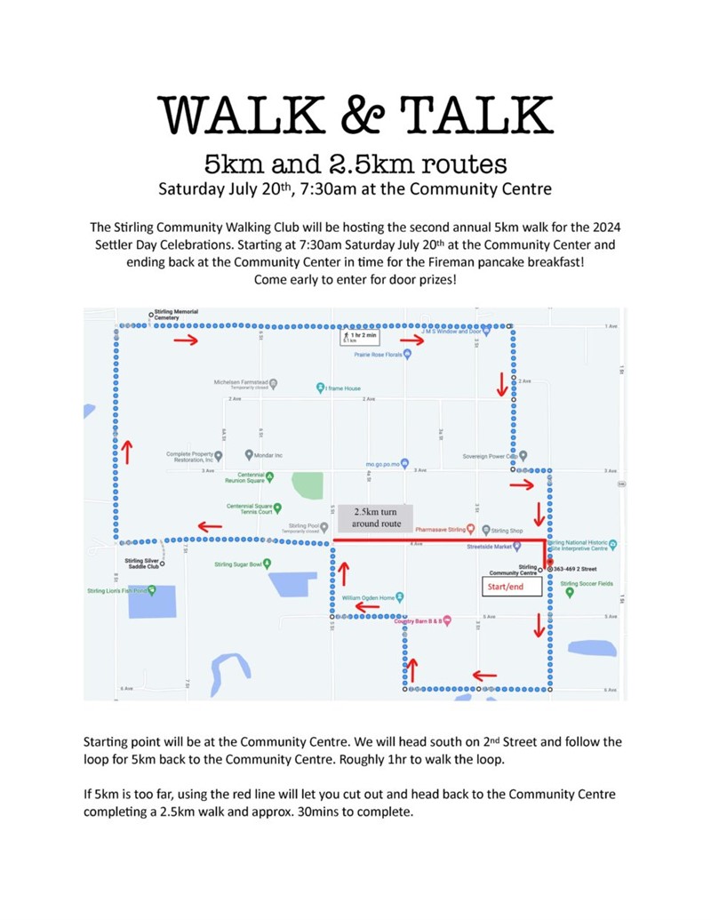 Walk and Talk Route